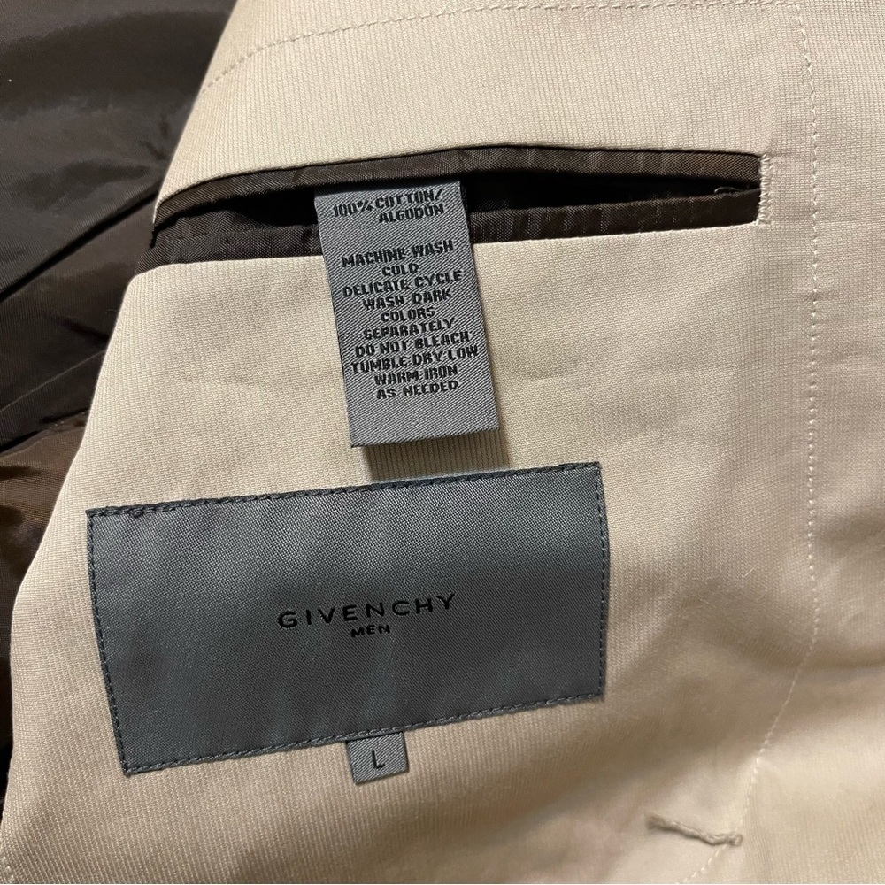 givenchy beige cotton blazer Large - Picture 13 of 13